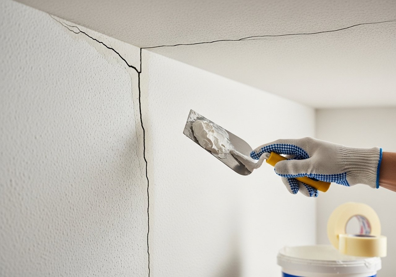 Wall Crack & Ceiling Repair